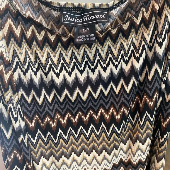 Jessica Howard sleeveless Maxi dress Perfect for Thanksgiving - Picture 2 of 4